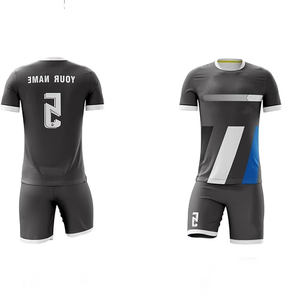 Maillot de football original Ensemble de club Streetwear pour hommes Kit d'uniforme d'entraînement Short et chemise de football pour hommes - Product Image 3