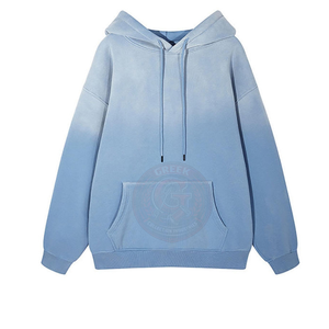 Sudadera con Capucha Moderna para Hombre, Estilo Acid Wash, Oversize, de Algodón, con Acabado Premium para Looks Casuales y Modernos - Product Image 6