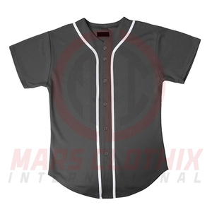 OEM ODM Custom Baseball Jersey <b>for</b> Online <b>Sale</b> Polyester Made Sports Wear Baseball Jersey in Wholesale Rate - Product Image 4