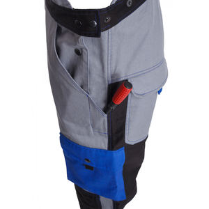 Unisex Vintage Winter Casual Denim Cargo Overalls Multi-Pocket Design Loose Fit Durable Construction UV Printing Outdoor Camping - Product Image 5