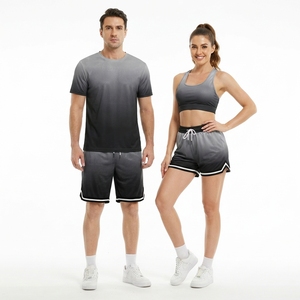 Pantalones Cortos de Verano para Hombre, Transpirables, de Malla, con Decoración de Diamantes de Imitación, Material de Poliéster, Estilo Urbano, MOQ Bajo, Personalización OEM - Product Image 3