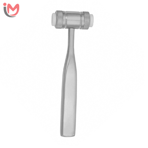ค้อนกระดูก Mead Bone Mallet ขนาด 7 1/2 นิ้ว เส้นผ่านศูนย์กลาง 25.8 มม. หัวไนลอนเปลี่ยนได้ ค้อนกระดูกสำหรับทันตกรรม ค้อนผ่าตัดกระดูกและข้อ OEM - Product Image 2