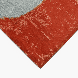 Alfombra de Lana y Seda Multicolor Anudada a Mano, Tapete Vibrante de Diseño Personalizado para Espacios de Vida Contemporáneos - Product Image 1
