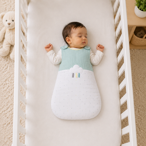 Saco de Dormir de Algodón para Bebé |   Saco de Dormir para Bebés, 0.5 TOG 2.5 TOG, Suave y Transpirable, Ropa de Dormir Infantil Premium, Paquete de Suministro OEM Personalizado - Product Image 2