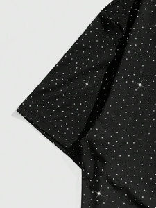 เสื้อยืดโอเวอร์ไซส์สีดำสำหรับผู้ชาย สไตล์ฮิปฮอป สตรีทแวร์ แขนสั้น ผ้าฝ้าย 100% ระบายอากาศ แห้งเร็ว Black Hill - Product Image 5