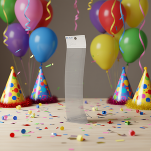 Sacchetto Regalo Ilan 6,5x28 Cm in Organza Grigia per Confezioni Regalo e Bomboniere - Product Image 2