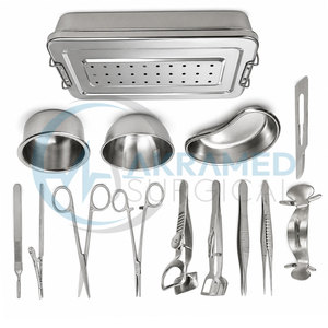 Kit d'instruments chirurgicaux pour trachomatos-trichiasis en acier inoxydable, pour chirurgie des paupières entropiques, certifié CE, réutilisable - Product Image 5