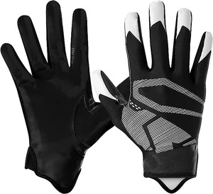 Gants de football américain 2026 de haute qualité pour receveur, légers, respirants, flexibles, à doigts complets, avec protection sublimée de la paume - Product Image 1