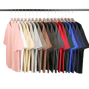เสื้อยืดแขนสั้นผู้ชายผ้าฝ้ายแท้ 100% แบบเรียบ หนานุ่ม รับสกรีนโลโก้ - Product Image 3