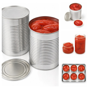 Gran Oferta, Tomates Pelados en Jugo de Tomate en Lata A10, Estándar Internacional, de Fábrica Vietnamita, Más Vendidos - Product Image 1
