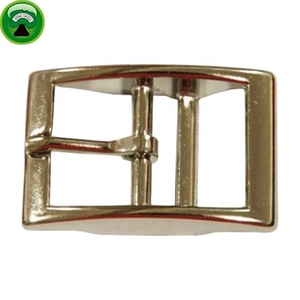 Venta caliente caballo accesorios latón doble barra hebilla - Product Image 1