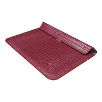 Sac à bandoulière pour ordinateur portable en cuir croco de luxe, de qualité supérieure, avec logo personnalisé, couleurs personnalisées, léger