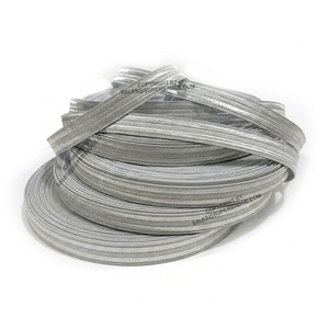Silver Metallic Airline Lace Trim For Uniform Sleeves Cuffs And Decorative Borders for Ceremonial Uniforms and Accessories - Product Image 4