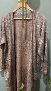 Abaya Dubaï sans bretelles, diamants, cachemire, impression numérique, nouveau design 2026 - Product Image 3