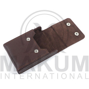 Porta Tarjetas de Póker de Cuero, Color Sólido, Nuevo Diseño, Ecológico, Lavable, con Logotipo Personalizado para Uso en Casinos - Product Image 5