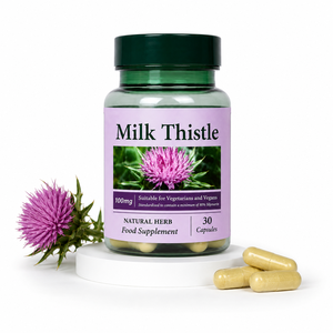 Capsules d'extrait de chardon-marie naturel certifiées GMP, fabricant OEM ODM pour l'exportation - Product Image 2