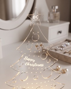 Modern Luxury acrylic Christmas tree earring model earing Stand | Premium Display for Stunning Presentation - Product Image 5