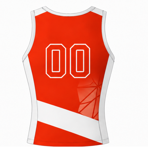 Maillot de football orange sans manches, uniforme sportif, tenue d'entraînement d'équipe, vêtements personnalisés, vêtements de performance - Product Image 2