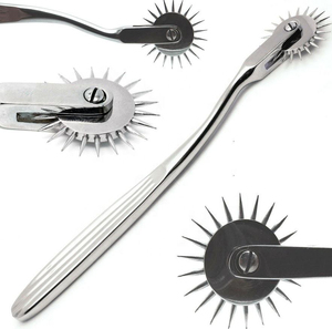 Kit de diagnostic manuel avec marteau réflexe et rouleau à aiguilles en acier inoxydable – Instruments de test neurologique pour usage clinique, ORL et USI - Product Image 1