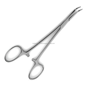 Pinzas Hemostáticas Curvas Manuales de Bajo Precio al por Mayor, Instrumentos Quirúrgicos, Pinzas para Arterias de Acero Inoxidable ISO/CE - Product Image 6