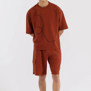 Conjunto de Dos Piezas Tie-Dye para Hombre 2026 |   Conjunto de 2 Piezas de Ropa Urbana de Verano |   Conjunto de Pantalones Cortos de Algodón Grueso Personalizado |   Venta al por Mayor OEM/ODM - Product Image 4