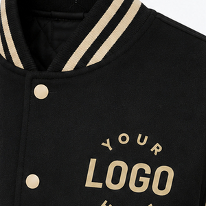 High Quality Custom Logo <b>Men</b> Fashion Varsity <b>Jacket</b> Casual Winter Wear Slim Fit <b>Bomber</b> Baseball Varsity <b>Jacket</b> For <b>Men</b> - Product Image 6