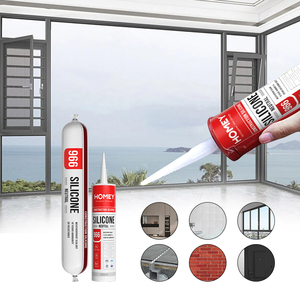 100% RTV Silicone Không Thấm Nước Keo Cường Độ Cao Rõ Ràng Xây Dựng Chất Kết Dính Trung Tính Chữ<span class=keywords><strong>a</strong></span> Sản Phẩm Chất Kết Dính Chất bịt kín - Product Image 2