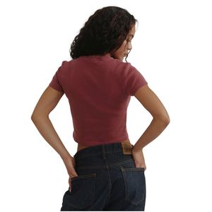 Camiseta Corta para Mujer, Manga Corta, Moderna, Cómoda, Ligera, Informal, para Fitness, Gimnasio, Entrenamiento, Ropa de Calle, Ocio - Product Image 2