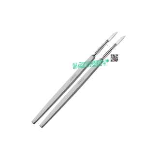 Tijeras de operación Blunt 10 CM Instrumentos de microcirugía Acero inoxidable Fabricado con AISI 420 de fuente confiable - Product Image 4