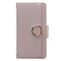 Étui de téléphone portefeuille en cuir de luxe avec fermeture magnétique et béquille