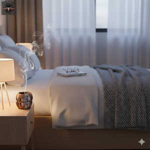 Quemador de Incienso Árabe Bakhour Bakhoor Dukhoon, Hecho a Mano con Madera y Resina Epoxi, con Aroma a Cilantro, Diseño Personalizado, Regalo Religioso - Product Image 4