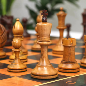 ILAHI's Eco-Friendly Rustic Polished Rectangle <b>Chess</b> <b>Board</b> Game 100% Handmade Pure Wood Animal/Love Style Customized Size <b>Chess</b> - Product Image 1