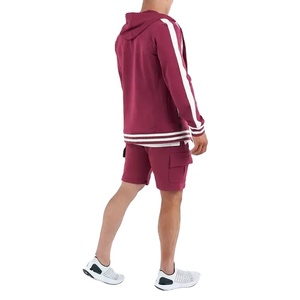 Sweat à capuche zippé pour homme en polyester et coton, poids lourd, avec logo personnalisé, confortable, fermeture éclair intégrale, deux poches latérales pour l'hiver - Product Image 3