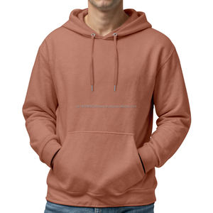 Sudadera con Capucha Extra Grande para Hombre, Felpa de Algodón Grueso, Ropa Urbana Informal, Suministro OEM, Impresión Personalizada al por Mayor - Product Image 1