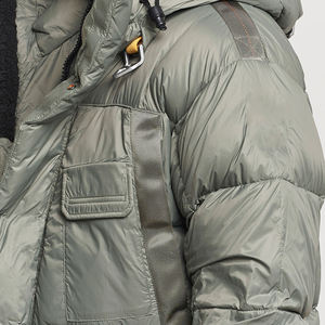 Blouson d'hiver unisexe extra matelassé et volumineux, coupe oversize, style streetwear, avec étiquetage privé, fournisseur en gros - Product Image 6