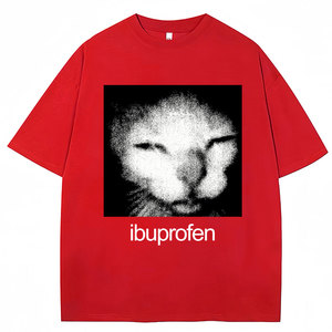 T-shirt décontracté streetwear pour homme, 100 % coton, 200 g/m², sans coutures, respirant, délavé à l'acide, coupe oversize, col rond, impression par transfert thermique - Product Image 6