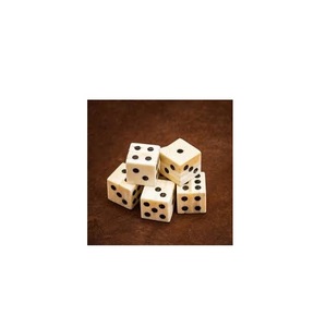 Dados de Hueso de Búfalo Hechos a Mano para Juegos, Ideales para Hoteles, Fiestas y Uso en Mesa, Dados de Hueso de Seis Caras, Calidad Increíble, Diseño Personalizado - Product Image 5