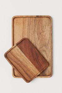 Nueva Tabla de Cortar de Madera, Forma Rectangular, Patrón a Cuadros, Antideslizante, Bloque de Corte para Cocina con Juego de Cuchillos de Acero Inoxidable, Bloques de Madera - Product Image 3