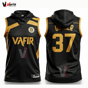 Maillot de football 7v7 sublimé imprimé, anti-bactérien, séchage rapide, respirant, anti-UV, sans manches, personnalisable avec le nom de l'équipe - Product Image 2