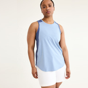 Women's Cotton Tank Top Basic Casual Workout Gym Crew Neck Sexy Summer Sleeveless Eco-Friendly Quick Dry Front Vintage Style - Product Image 2