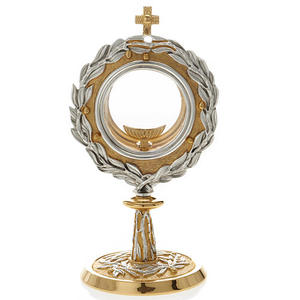 Excellent Brass Round Metal Tabletop Home Decor <b>Ornament</b> with <b>Gold</b> and Silver Finish Religious Design for Living Room Use church - Product Image 4