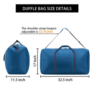 Sac de voyage de grande capacité, sac de sport avec compartiment à chaussures, logo personnalisé, fournisseur en gros - Product Image 4