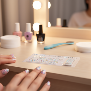 Autocollants en strass étincelants ILAN pour ongles, décoratifs, pailletés, pour nail art, réf. 32672 - Product Image 2