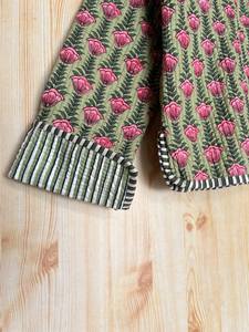 Edredón Acolchado Hecho a Mano en India, 100% Algodón Ecológico, Antiarrugas, Transpirable, de Secado Rápido, con Estampado Digital y Bolsillo Frontal, para Otoño/Invierno - Product Image 3