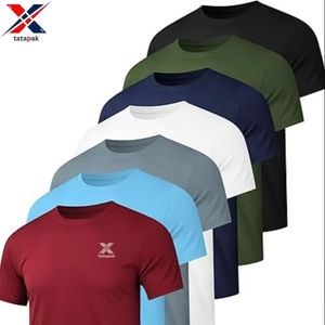 เสื้อยืดคอตตอนถักน้ำหนักสูง 300 กรัม พิมพ์ลายตามสั่ง 100% ผ้าฝ้าย สไตล์ลำลอง แห้งเร็ว พิมพ์ลายแบบรีดร้อน ราคาขายส่ง - Product Image 1