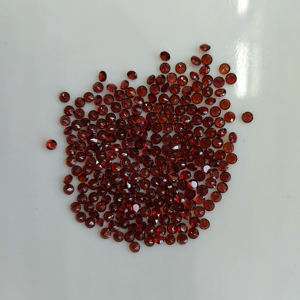 โกเมนสีแดงธรรมชาติ 3 มม. ทรงกลมเจียระไนแบบบริลเลียนท์ คุณภาพดีที่สุด พลอยเม็ดเดี่ยวสำหรับทำเครื่องประดับ - Product Image 2