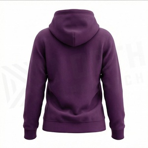 Wholesale <b>Men</b> Oversized Blank Pullover Hoodie Breathable Casualwear Streetwear Sweatshirt Basic Apparel Customized Color - Product Image 2