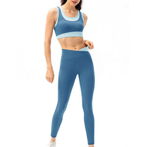 Ensemble de yoga pour femmes de haute qualité, design actif et tendance, avec un design extensible confortable, nouvelle arrivée, dernier design. - Product Image 1