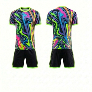 Wholesale Cheap Quick Drying 100% Polyester Printed Soccer Wear for Adults Football Training Pinnies Jerseys Vest - Product Image 1