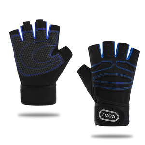 Gants de musculation demi-doigts en cuir PU légers, vente en gros d'usine, produit très demandé, équipement d'entraînement de gym en gros - Product Image 5
